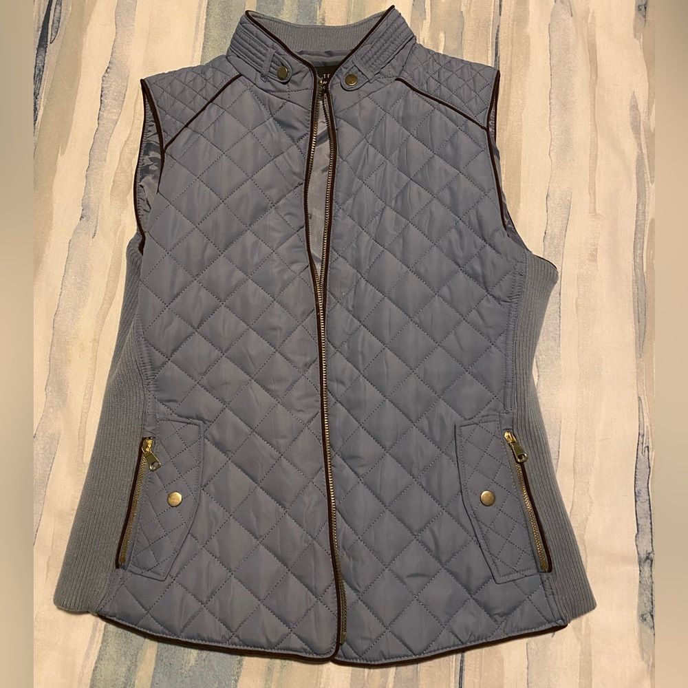 Love tree brand light blue vest